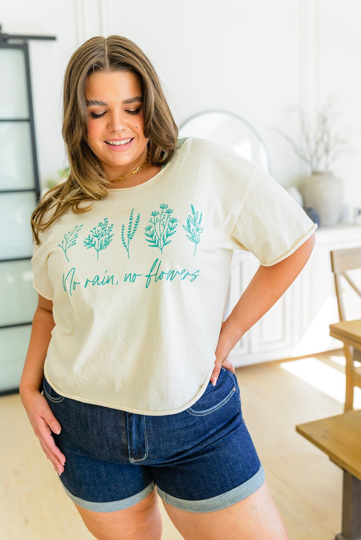 No Rain No Flowers Tee